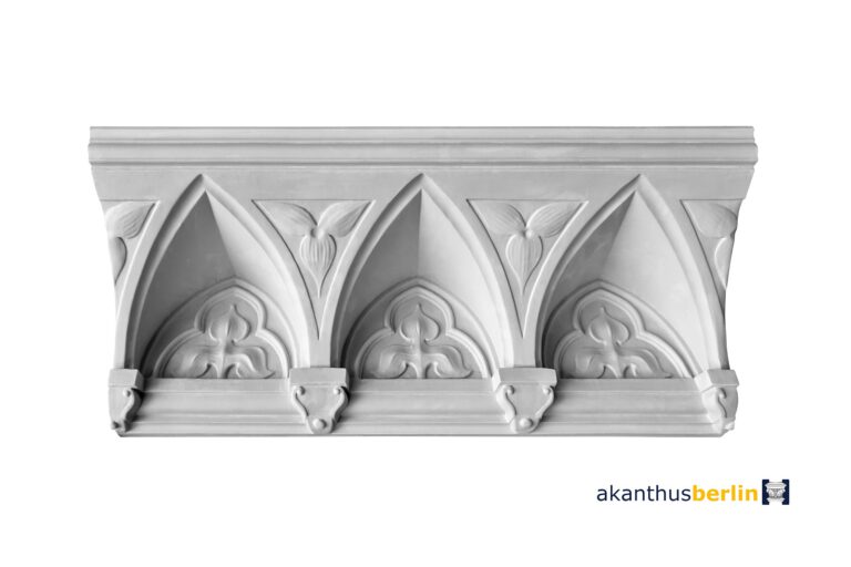 EC 45 Eckgesims „Schloss Reichenow Serie“ Orangerie aus der Tudorgotik