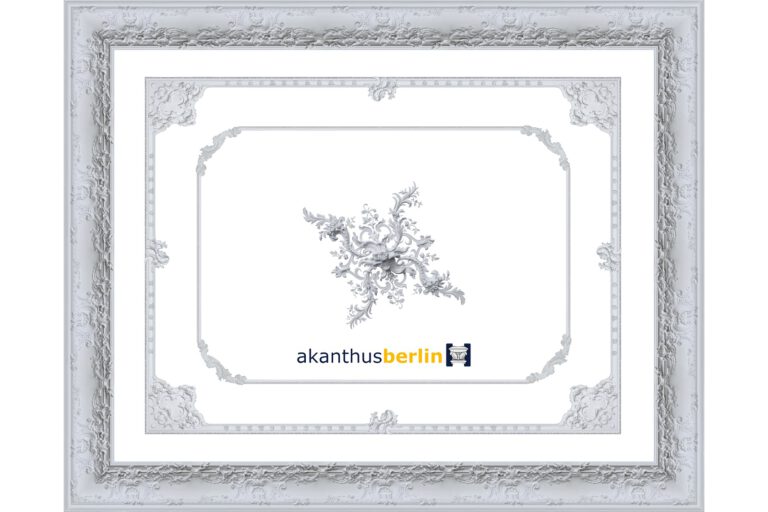 DS 08 Stuckdecke „Invalidenstraße Serie 2“ | Barock (Deckengröße: 500 x 400 cm)