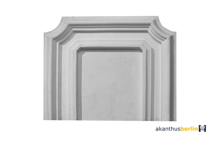 OP 07 Ornamentplatte – Brüstungsspiegel Hälfte
