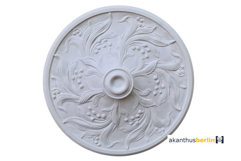 RO 44 Rosette mit Maiglöckchen