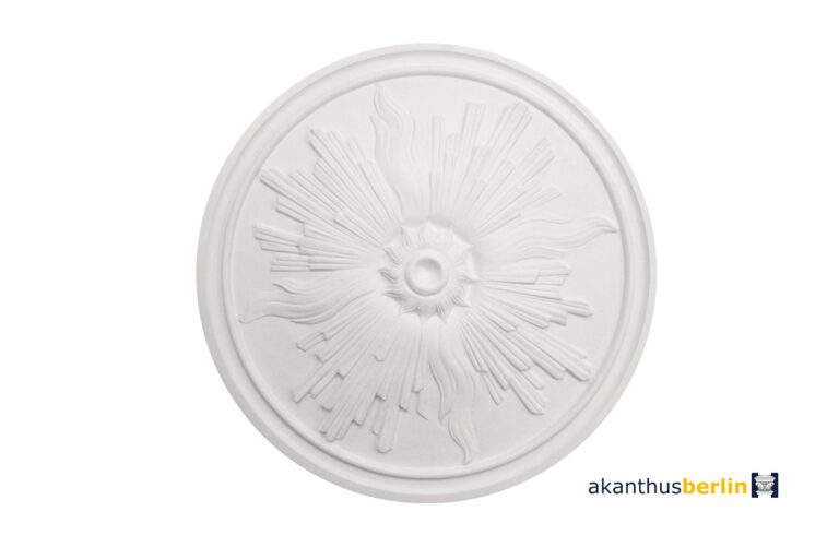 RO 45 Rosette mit Sonnenstrahlen