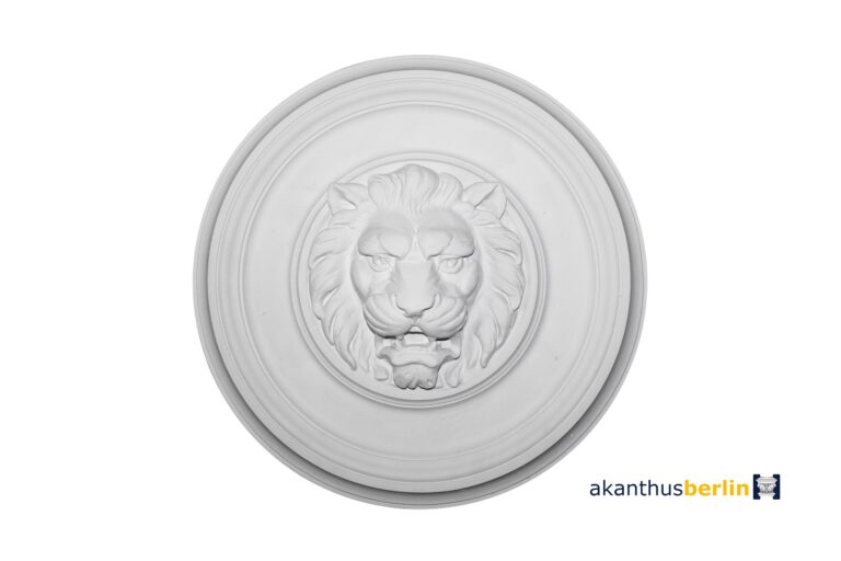 RO 54 Rosette mit Löwenkopf