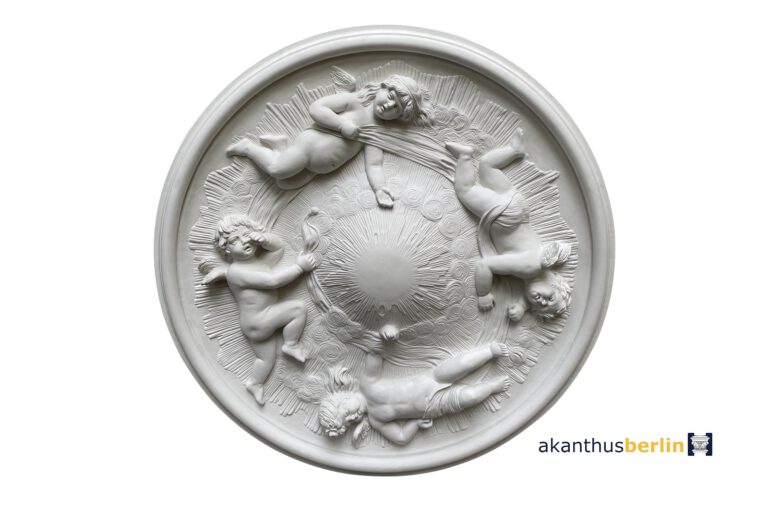 RO 73 Rosette Gründerzeit mit Putten – David Bowie