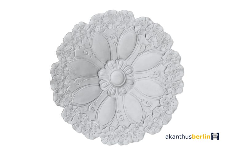 RO 77 Rosette, Floral im Jugendstil