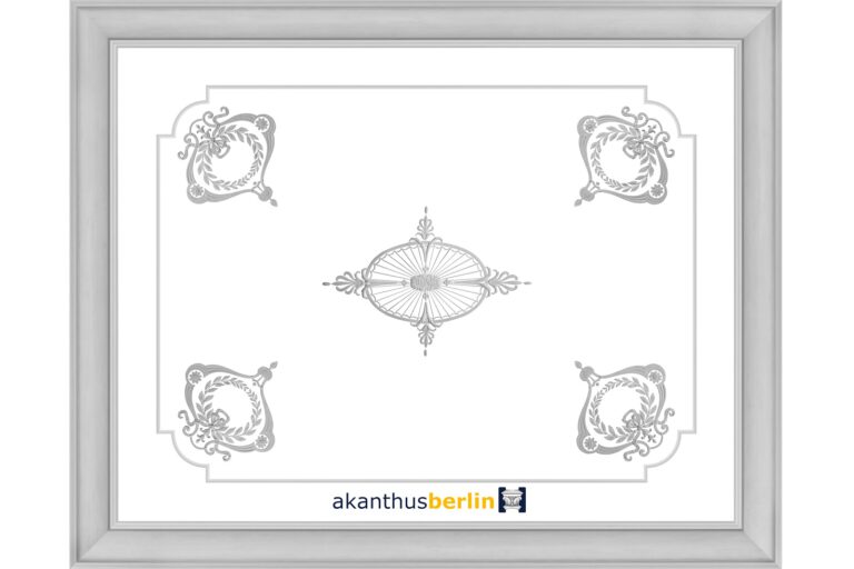 DS 20 Mexikoplatz – Variante 2 – | Jugendstil (Deckengröße 500 x 400 cm)