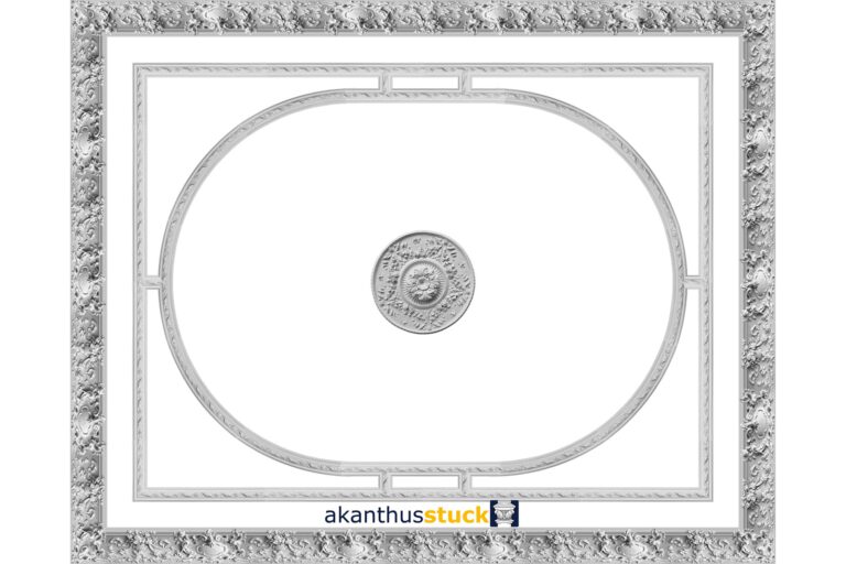 DS 05 Stuckdecke „Invalidenstr.“ -Variante 2- | Gründerzeit (Deckengröße: 500 x 400 cm)