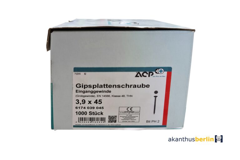 Schnellbauschrauben 3,9 x 45 mm Grobgewinde | 1000 Stk