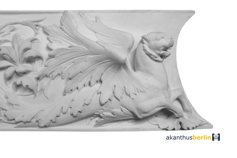 OP 46 Ornamentplatte Relief -Links- Greifen