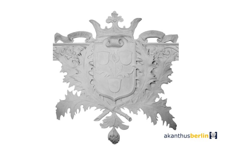 OP 55 Ornamentplatte Wappen