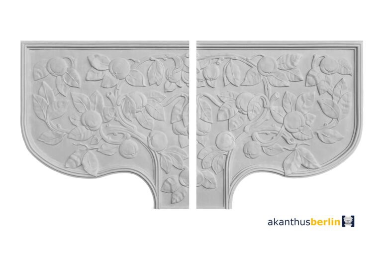 DB 66 Deckenbild des Orangenbaum- Groß- im Jugendstil