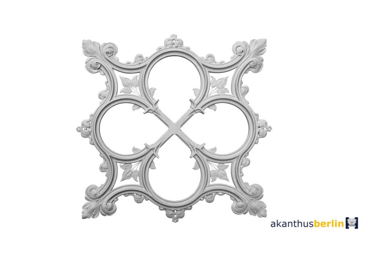 RO 90 Rosette im Stil der Gotik