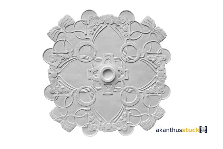 RO 92 Rosette im Jugendstil