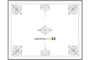 DS 20 Stuckdecke Mexikoplatz – Variante 1 – | Jugendstil (Deckengröße: 500 x 400 cm)